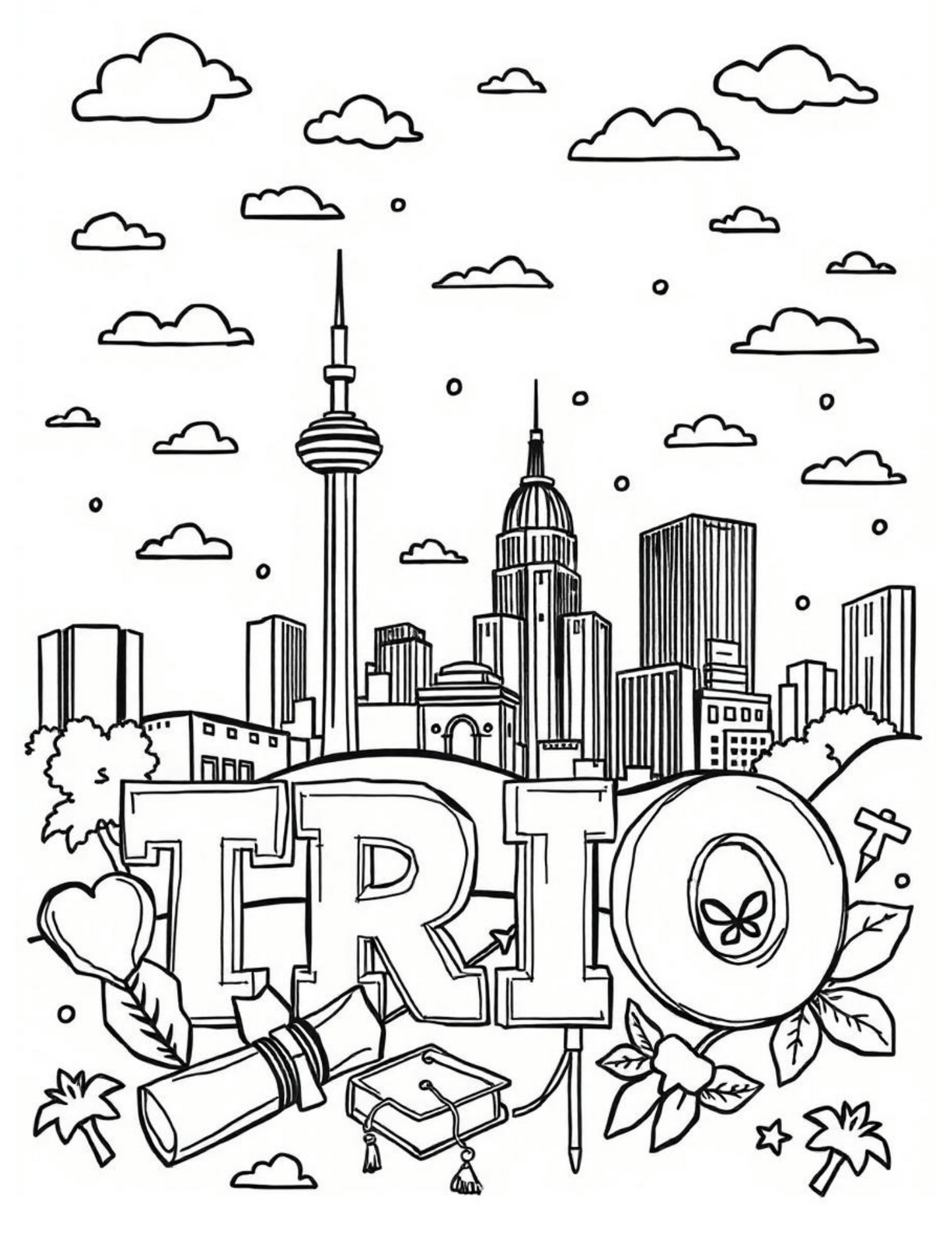 TRIO Coloring Sheet