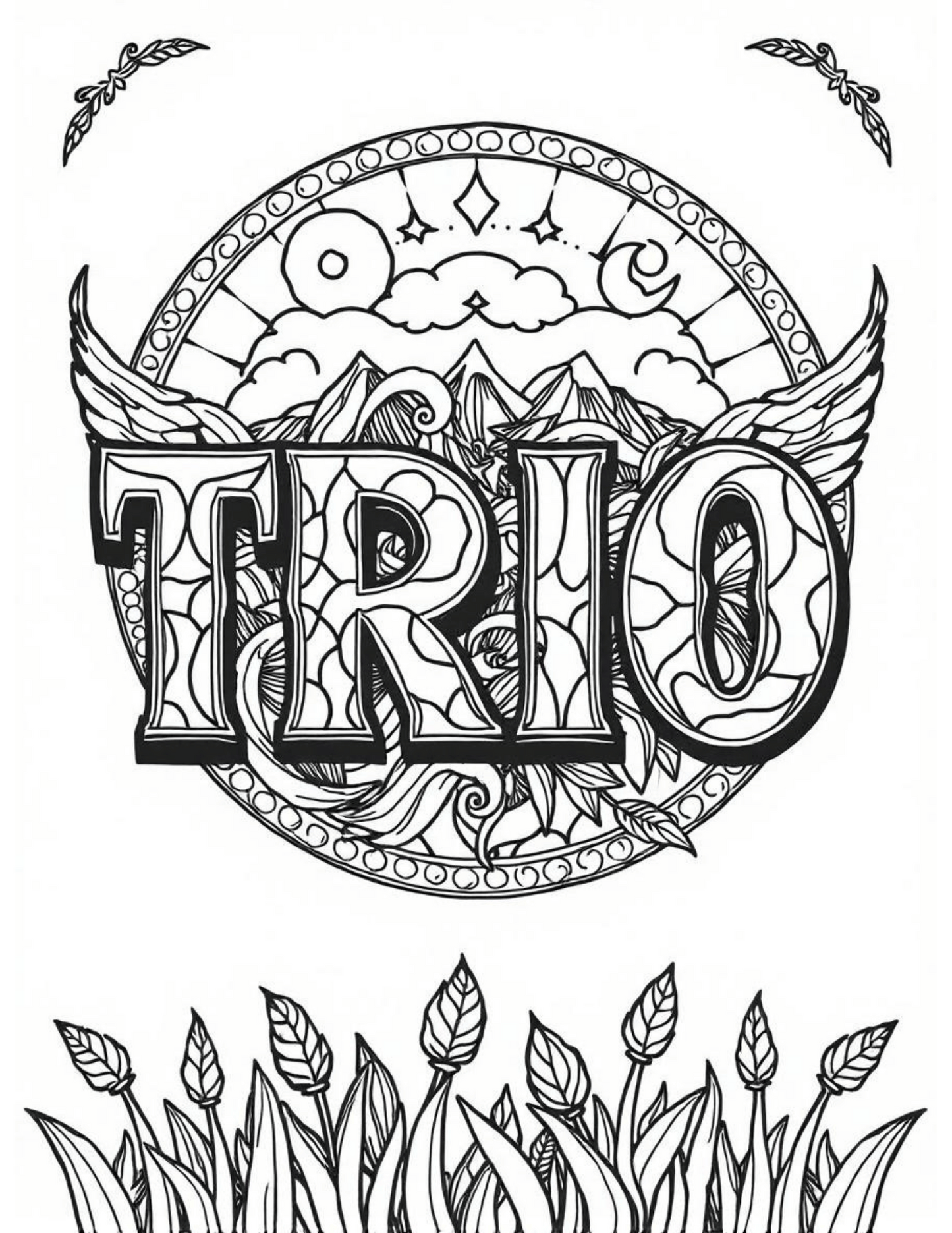 TRIO Coloring Sheet