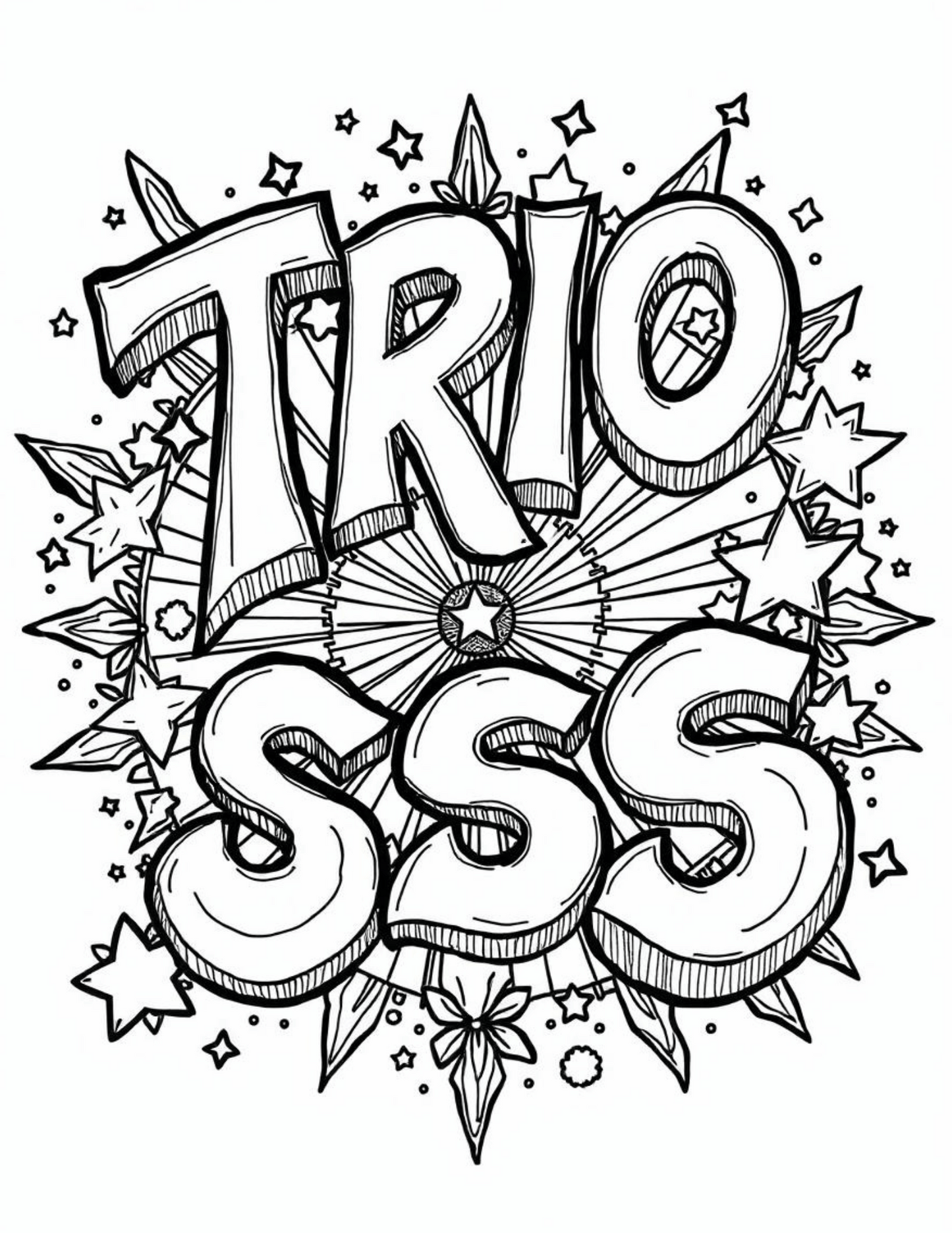 TRIO SSS Coloring Sheet