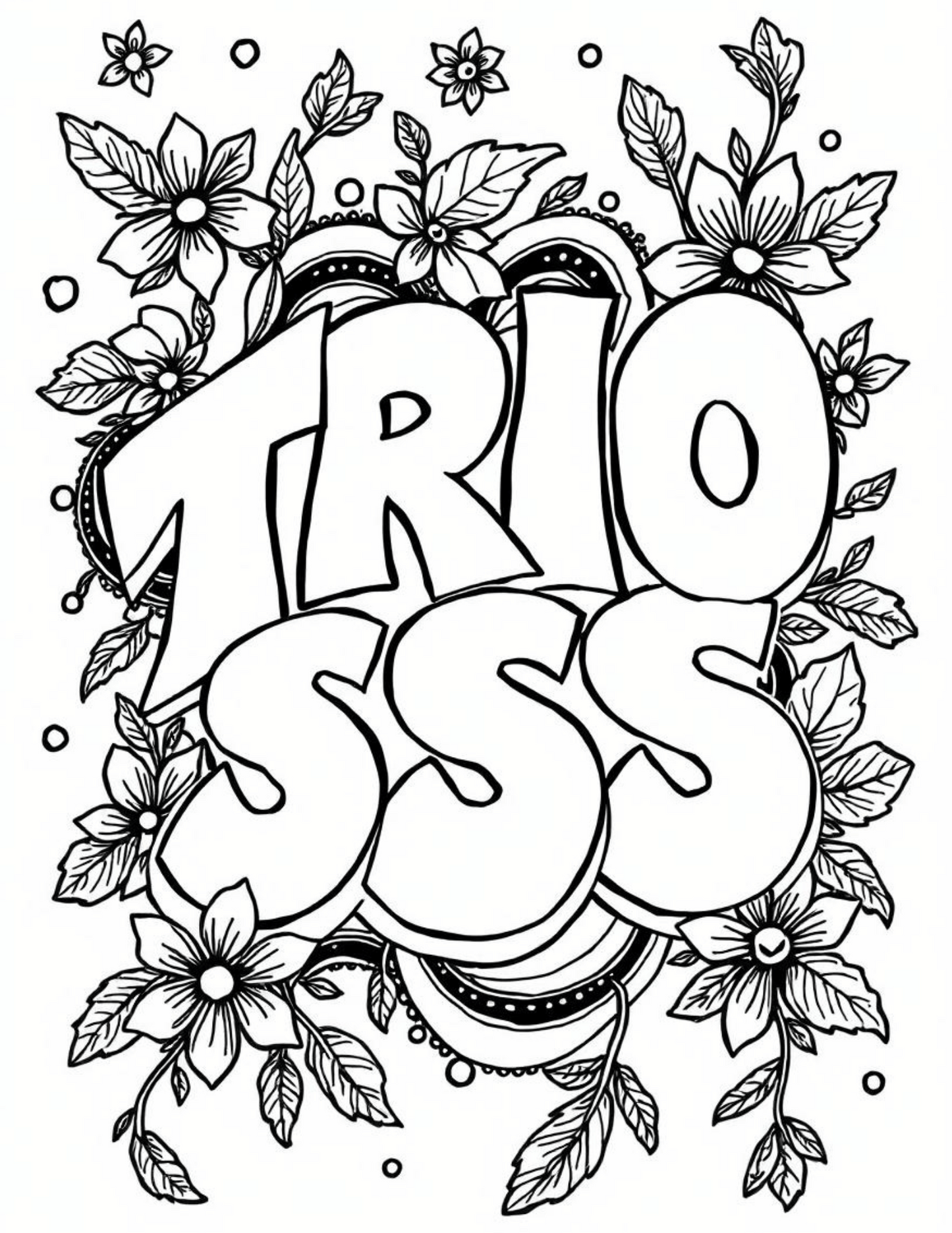 TRIO SSS Coloring Sheet