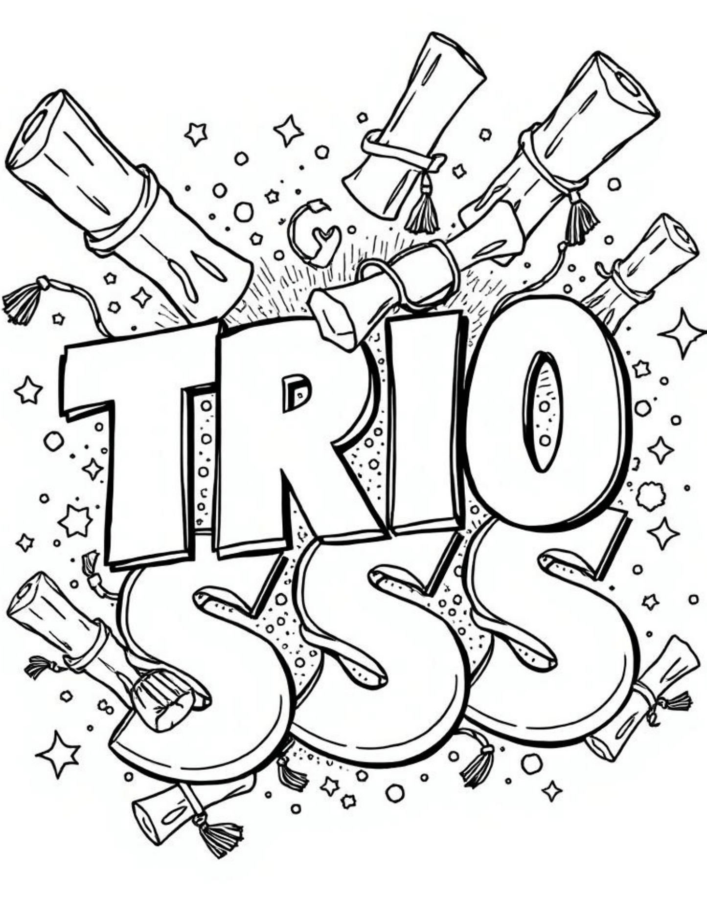 TRIO SSS Coloring Sheet