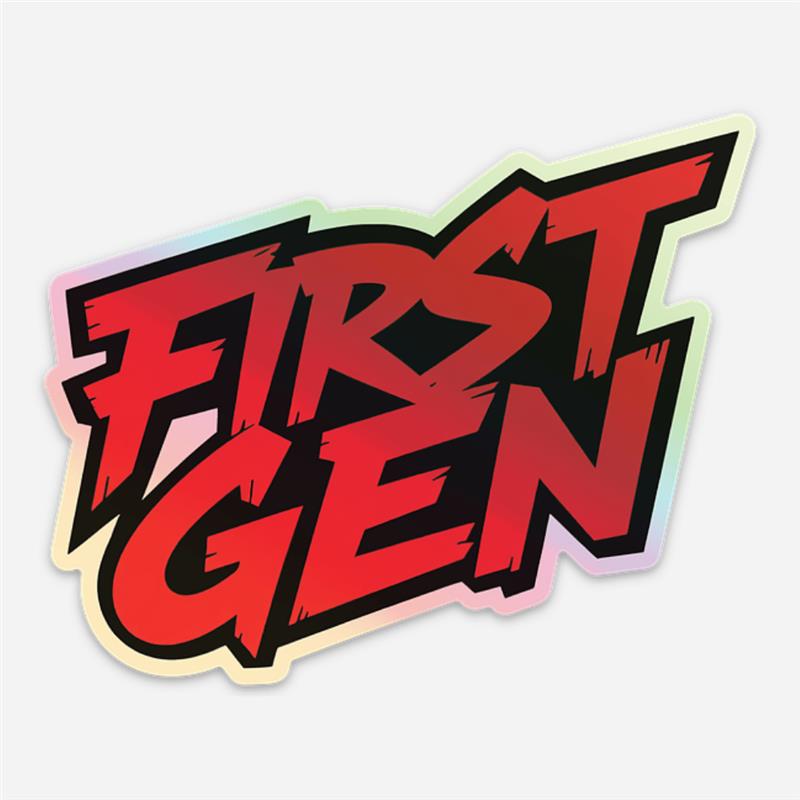 Holographic TRIO First Gen Sticker