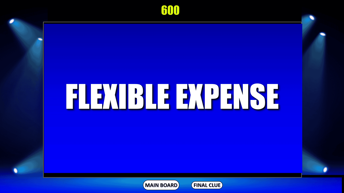 TRIO Trivia - Financial Literacy