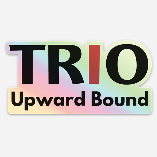 Holographic TRIO Upward Bound Sticker