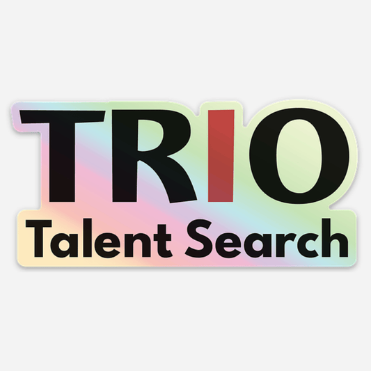 Holographic TRIO Talent Search Sticker