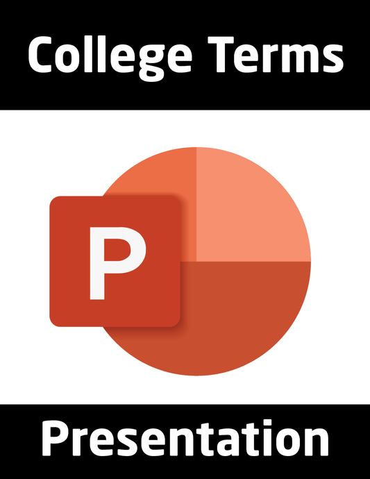 College Terms Presentation