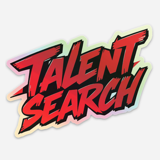 Holographic TRIO Talent Search Sticker