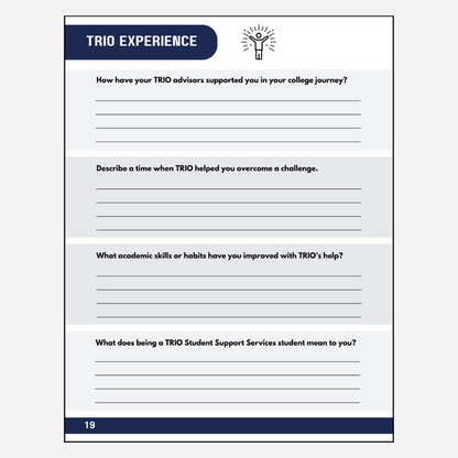 TRIO Student Support Services Reflection Journal