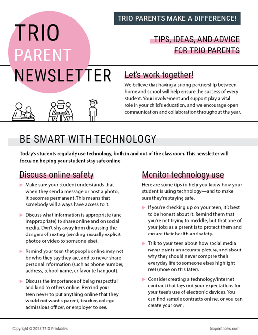 Be Smart with Technology Newsletter