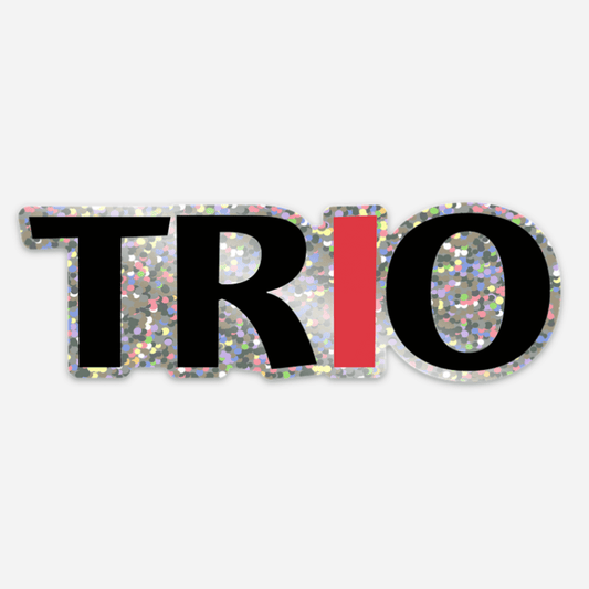 Glitter TRIO Sticker