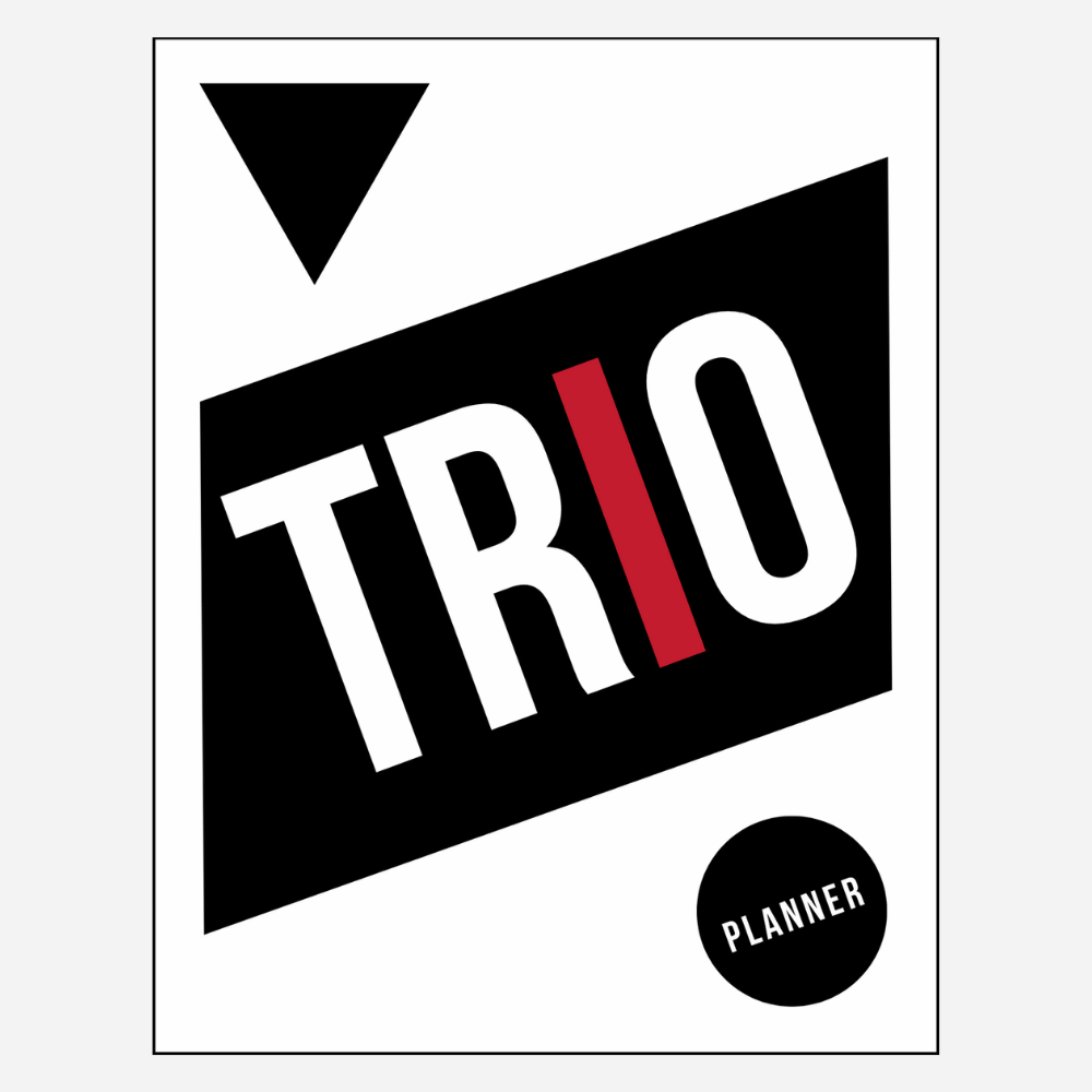 TRIO Student Planner – 8.5" x 11" (Undated, 52 Weeks)