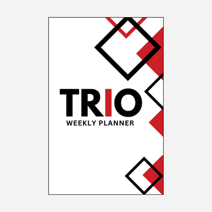 TRIO Student Planner – 5.5" x 8.5" (Undated, 52 Weeks)