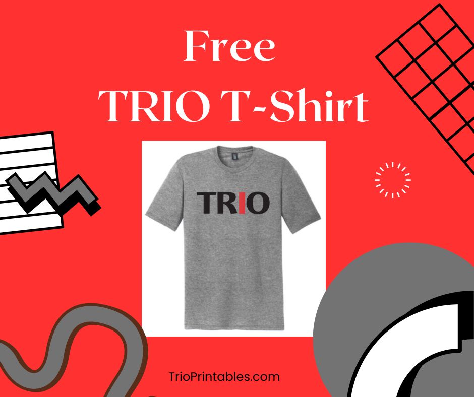 Free TRIO T-Shirt – TRIO Printables