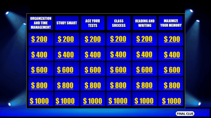 TRIO Trivia - Academic Success