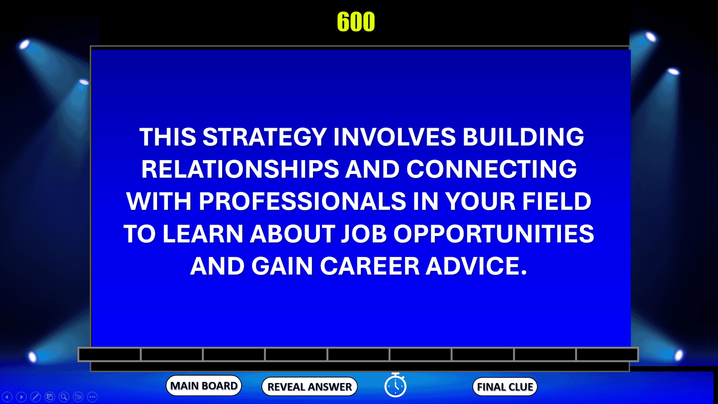 TRIO Trivia - Career Planning