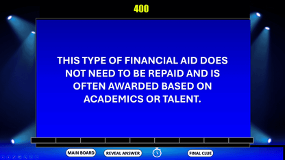 TRIO Trivia - College Planning