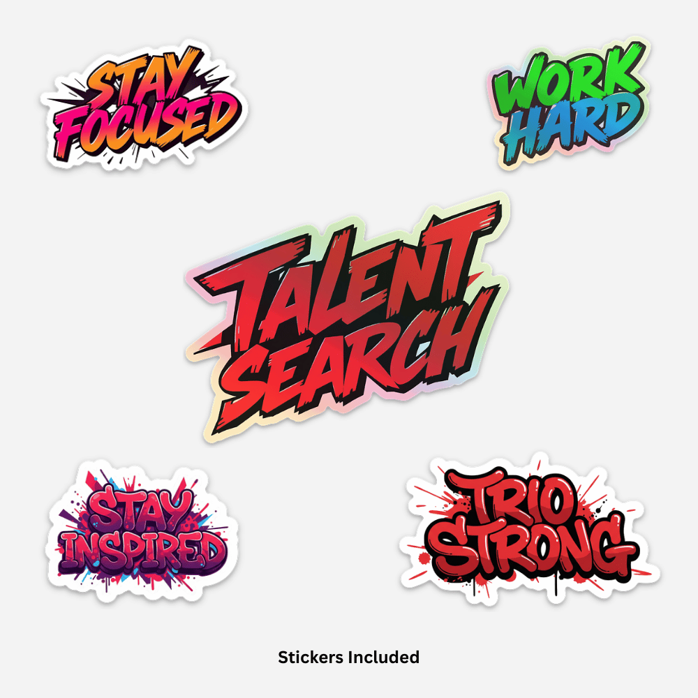 TRIO Talent Search Sticker Water Bottle (DIY) – TRIO Printables