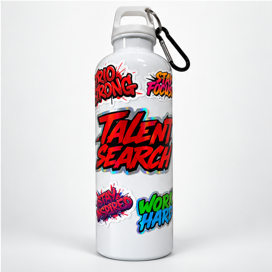 TRIO Talent Search Sticker Water Bottle (DIY)