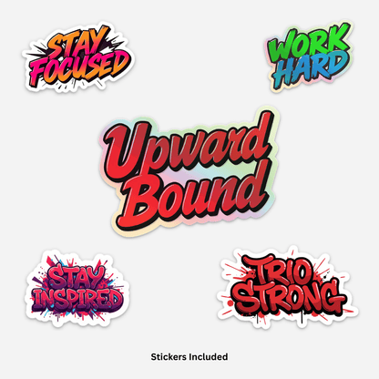 Upward Bound Water Bottle Stickers