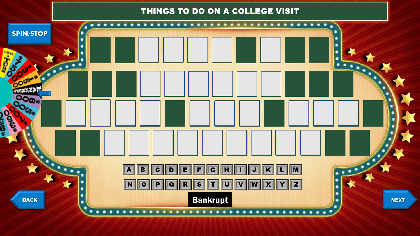 Wheel of TRIO - College Planning