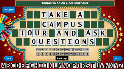 Wheel of TRIO - College Planning