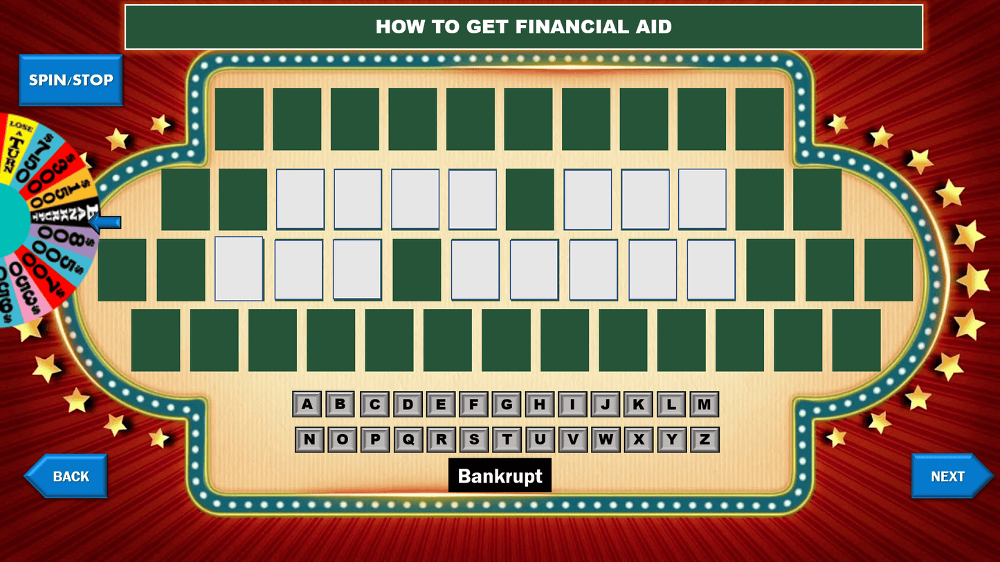 Wheel of TRIO - College Planning